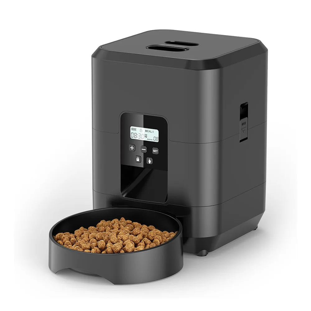 2L Automatic Cat Feeder with Camera Video with Night Vision 2.4G WiFi Automatic Pet Feeder Smart Dog Feeder Cat Food Dispenser
