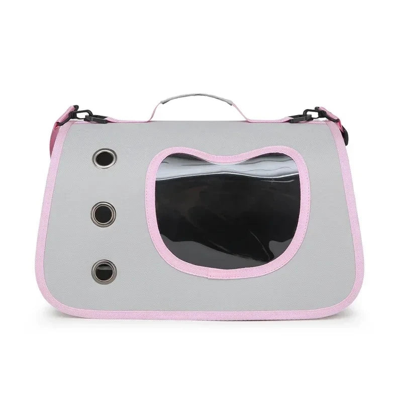 Lightweight Portable Foldable Breathable Pet Carrier Bag for Small Dogs Cats and Kittens Ideal for Outdoor Travel