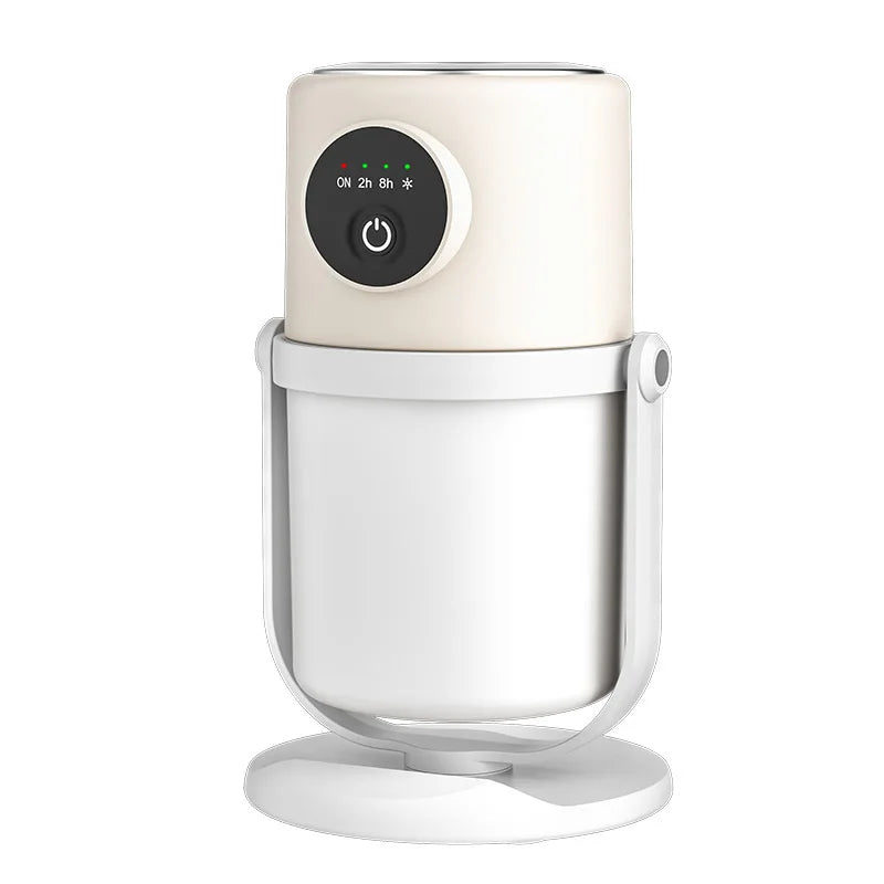 H8 Single Spray Humidifier USB 360° Rotation Air Purifier for Home Office Quiet Night Light Mini Mist