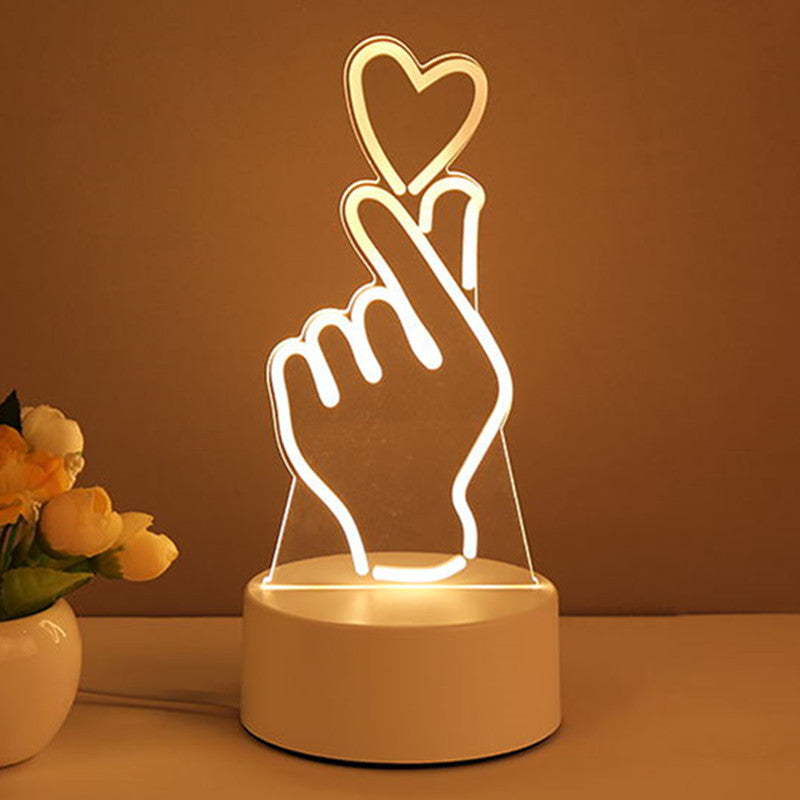 3D Acrylic LED Neon Lamp - Varixo