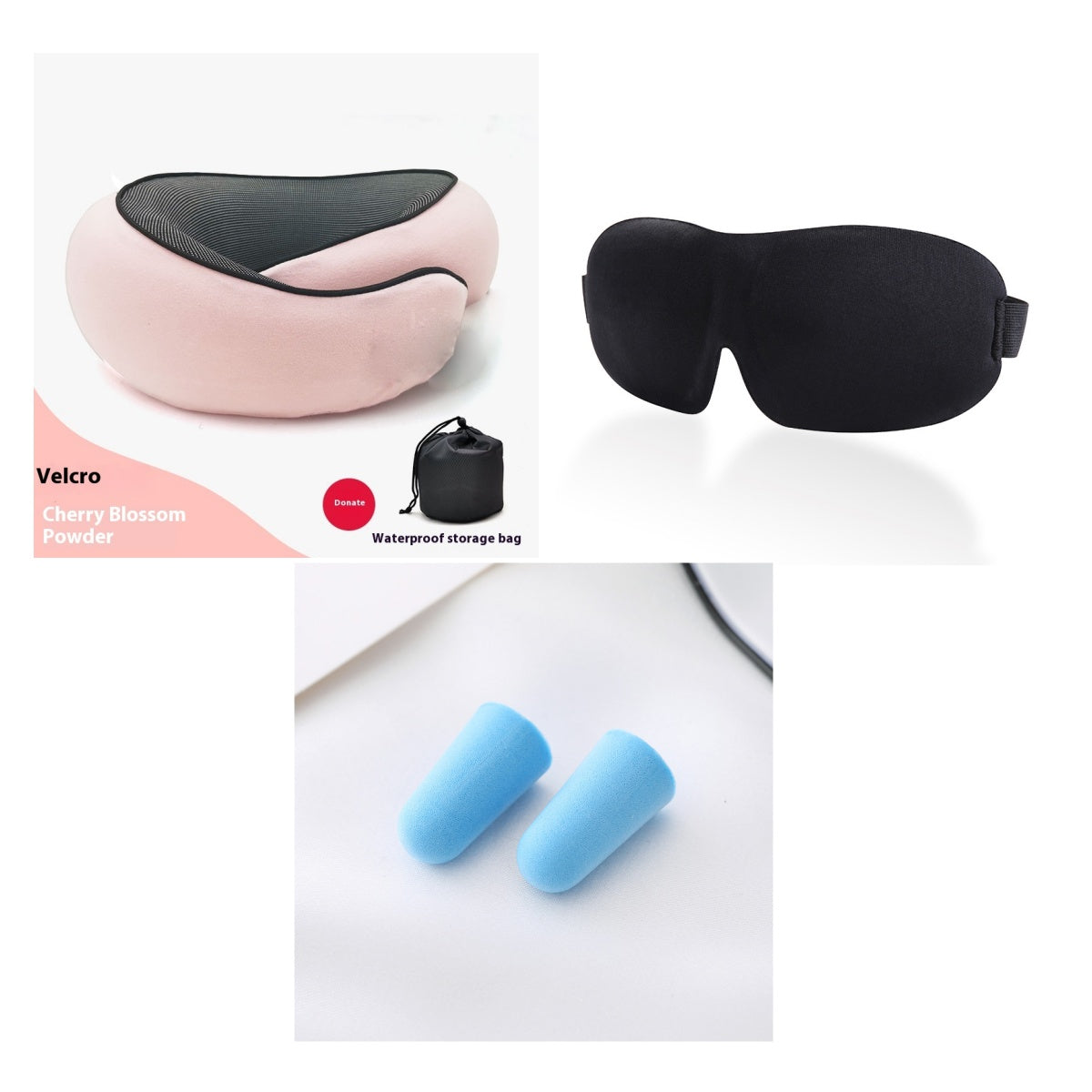 U-Shaped Travel Memory Cotton Nap Neck Pillow - Varixo