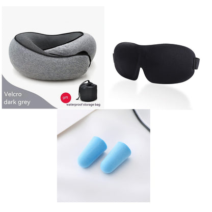 U-Shaped Travel Memory Cotton Nap Neck Pillow - Varixo