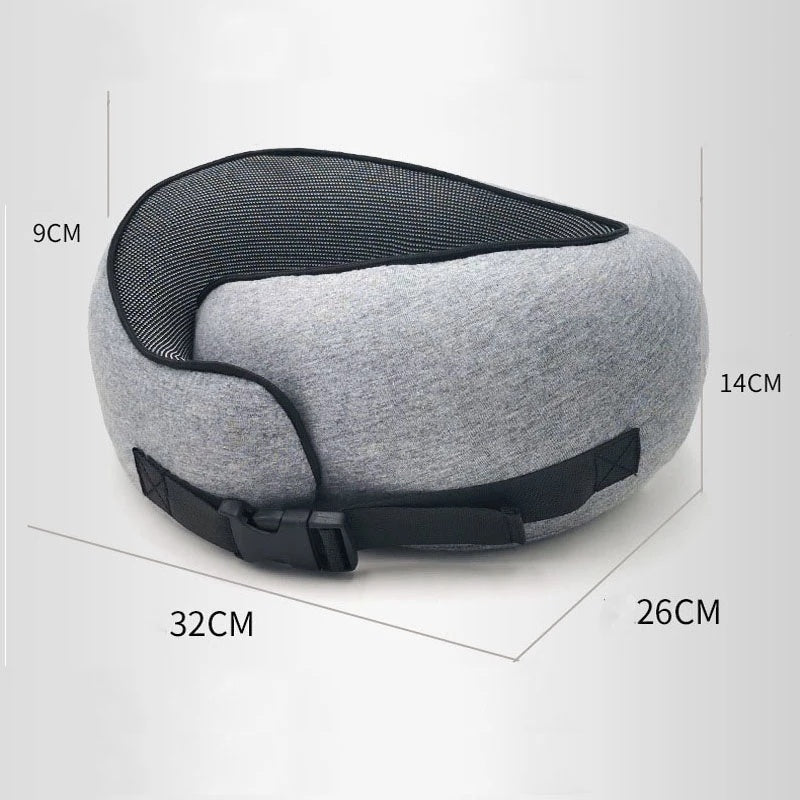 U-Shaped Travel Memory Cotton Nap Neck Pillow - Varixo