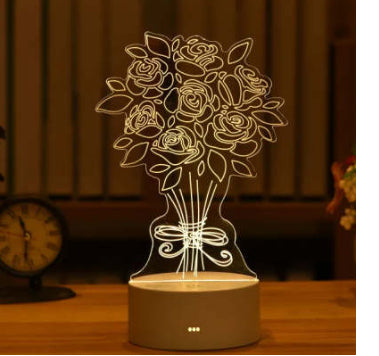 3D Acrylic LED Neon Lamp - Varixo