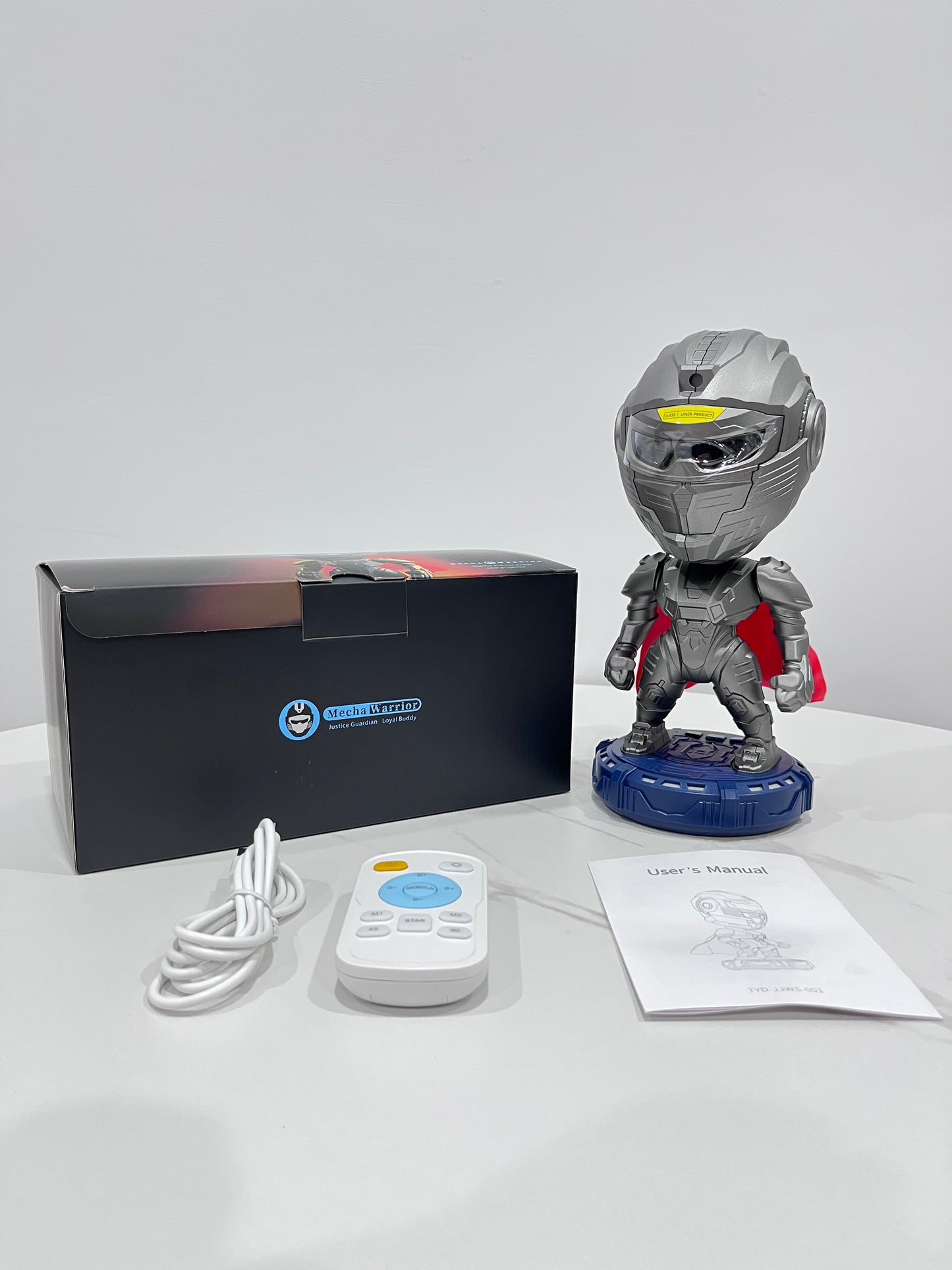 Mecha Samurai Starry Sky Projection Night Light - Varixo
