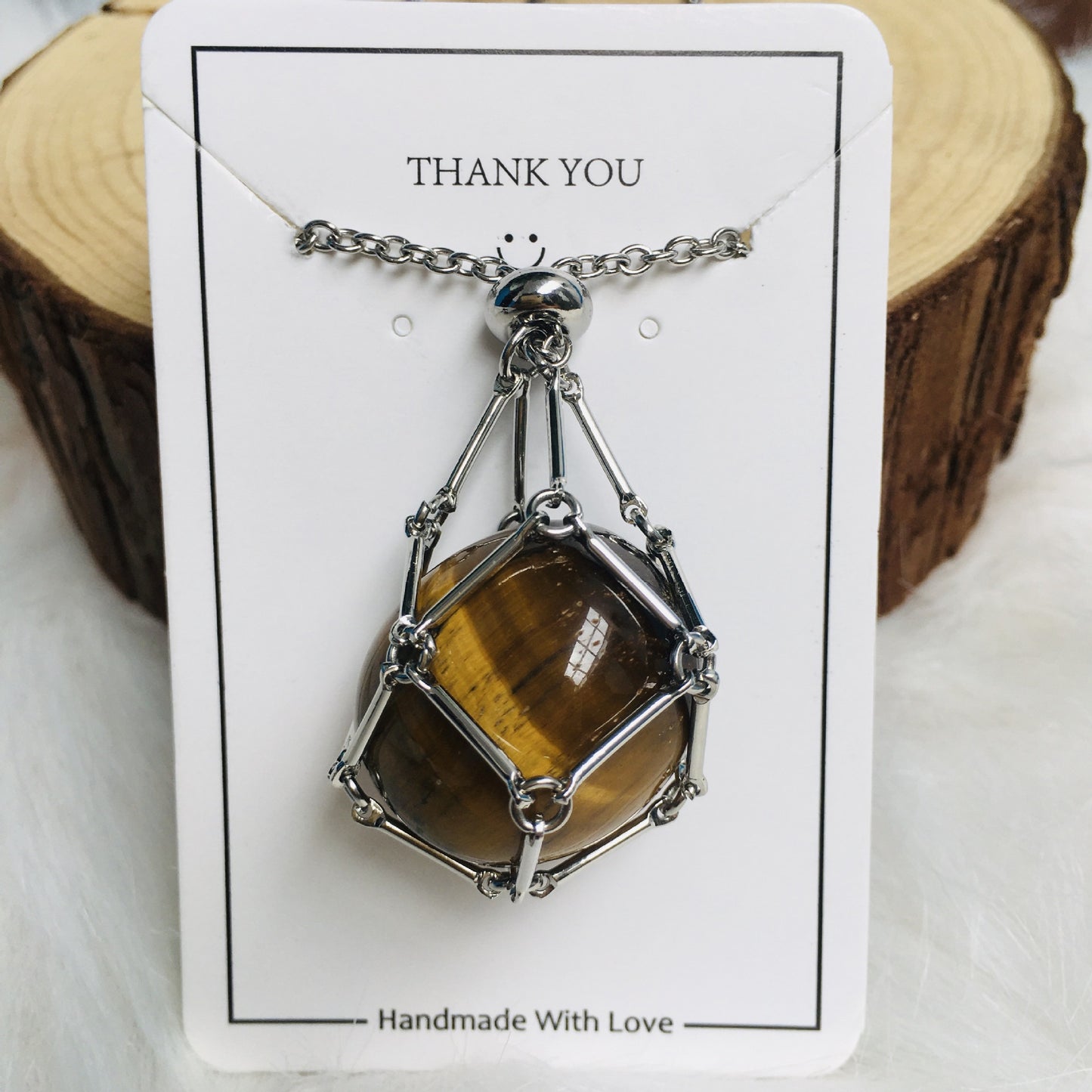 Natural Energy Crystal Pendant - Varixo