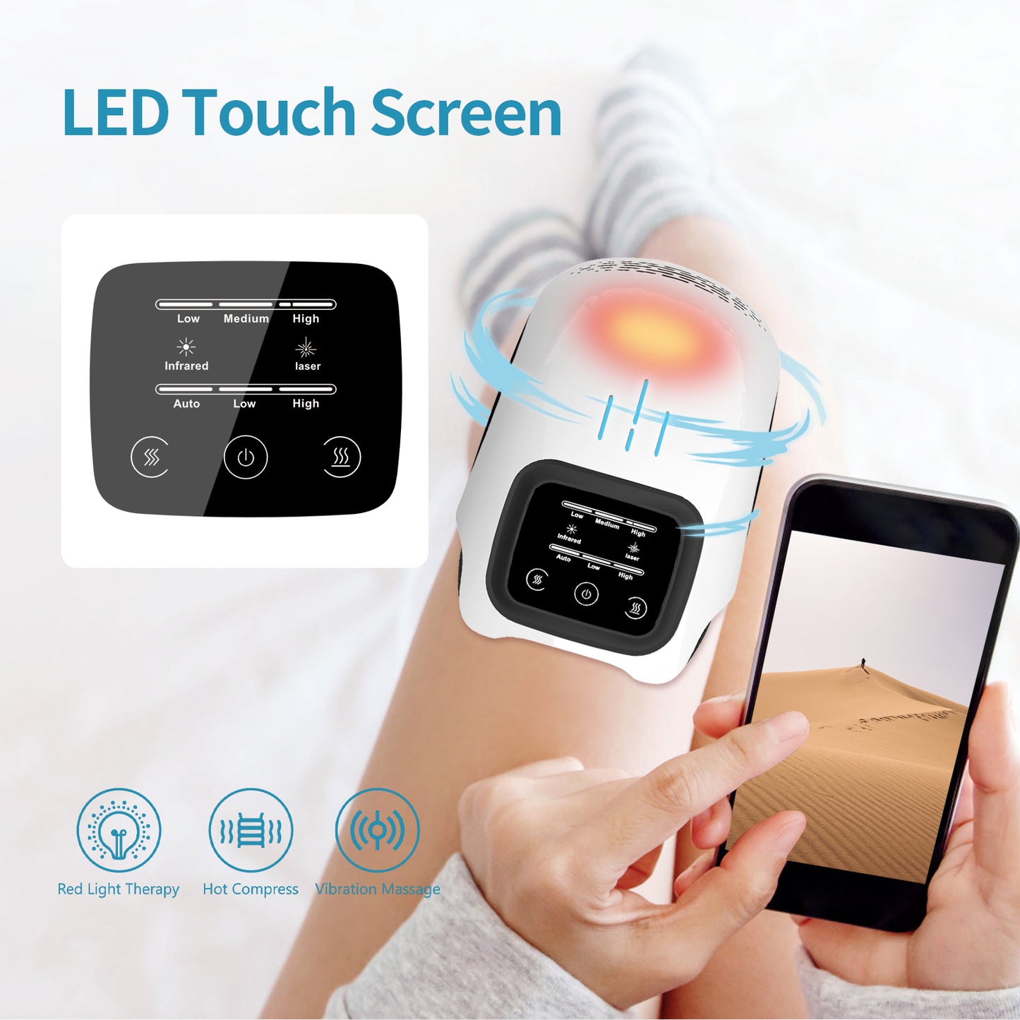 Electric Intelligent Knee Massager - Varixo