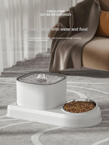 All-in-one Automatic Feeder And Water Fountain - Varixo