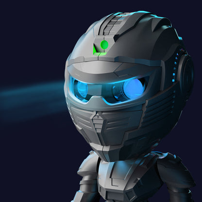 Mecha Samurai Starry Sky Projection Night Light - Varixo