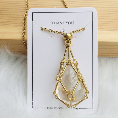 Natural Energy Crystal Pendant - Varixo