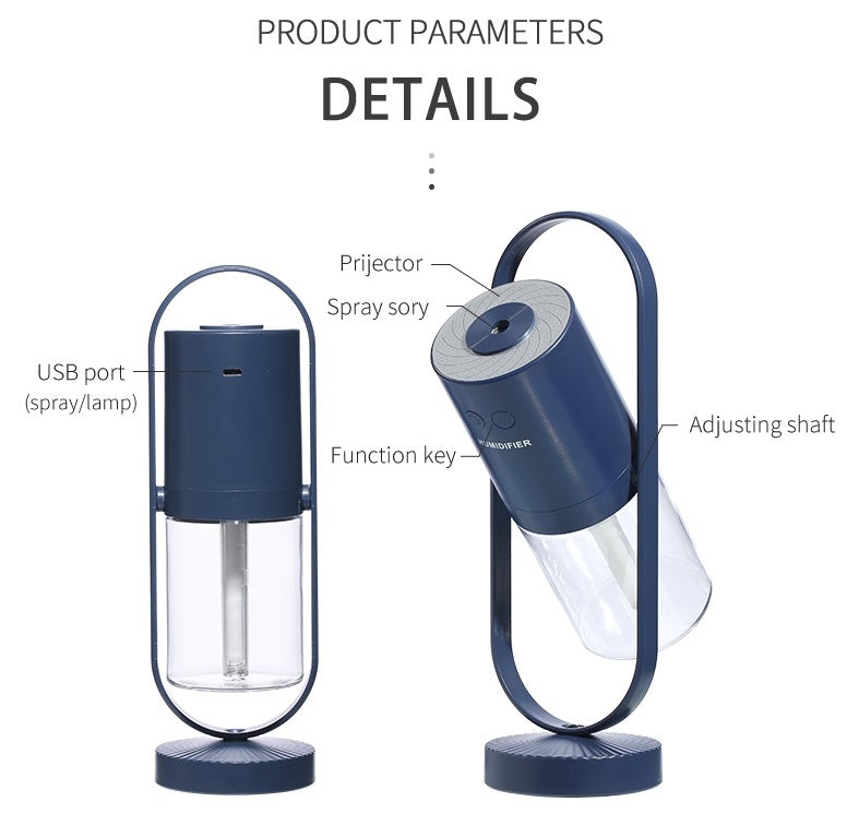 Magic Shadow USB Air Humidifier With Projection Night Lights - Varixo