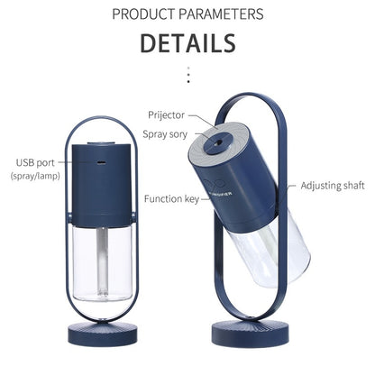 Magic Shadow USB Air Humidifier With Projection Night Lights - Varixo