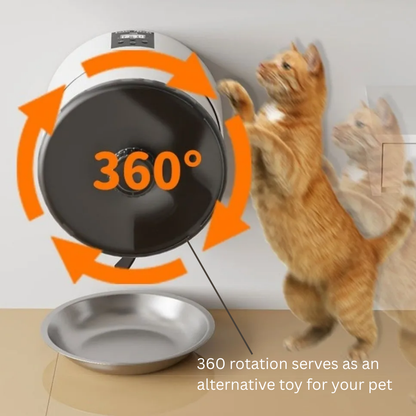 Button/WIFI Control Pet Automatic Feeder - Varixo
