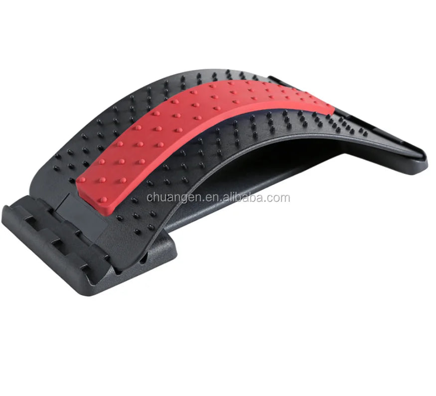 Back Massager Stretcher Lumbar Support Back Pain Traction Device Spine Magic Back Stretcher Relax Mate