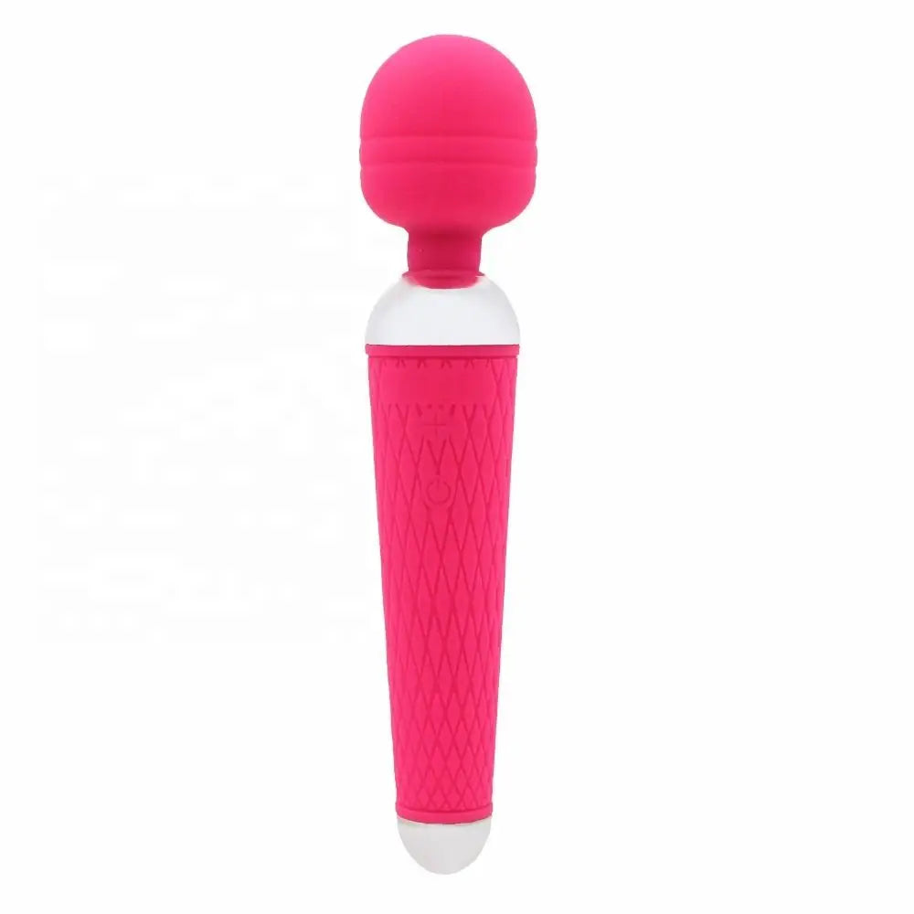 Women's Mini Handheld AV Vibrator 10 Frequency G-Spot Clitoral Stimulation Mushroom Masturbator