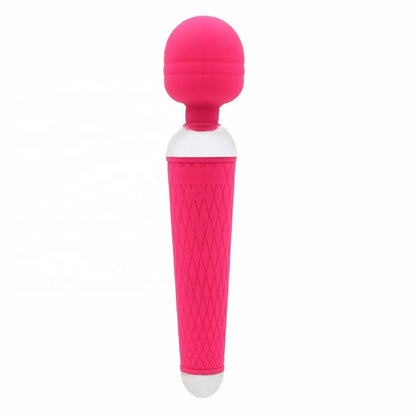 Women's Mini Handheld AV Vibrator 10 Frequency G-Spot Clitoral Stimulation Mushroom Masturbator
