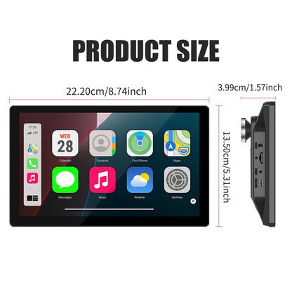 9 Inch High Quality Universal Carplay Screen Car Player Phone Wireless Link Dashboard Portable Carplay Screen Pantalla Carplay