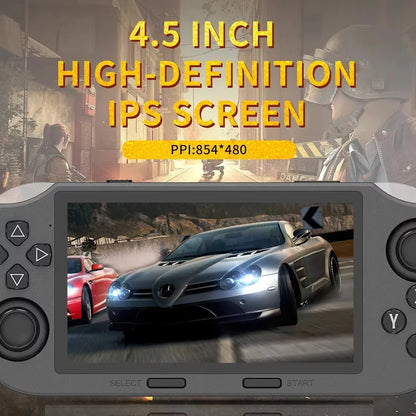 L SF3000 Handheld Game Console 4.5 Inch Screen Support OTG Gamepad Video Music Portable Game Player for Christmas Kid Gift