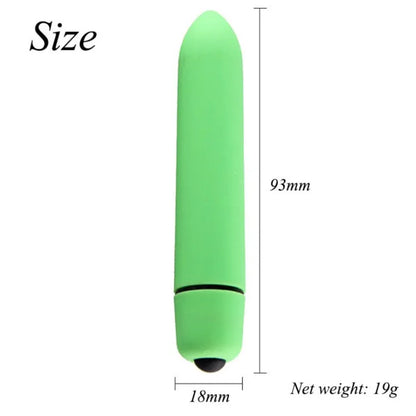 Customized Vibration Frequencies G-Spot Vibrator with Body Massage Function Lootee Mini Bullet Vibrator