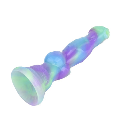 YOCY 7.08 Inch Fantasy Wolf Dog Dildo Silicone Monster Anal Plug Toys With Suction Cup for Beginner G-Spot for Women Men