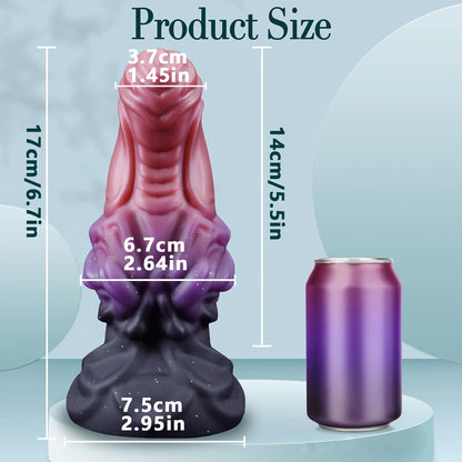 YAQU Irregular Monster Dildo Realistic Fantasy Adult Toy for Sexy Time