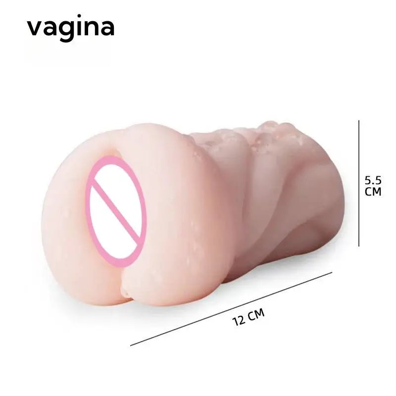 Realistic Anal Gel Masturbators for Male Use-Waterproof with Real Touch Feeling Premium Quality