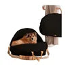Hot Sale Manufacturer Wholesale Custom Logo Foldable Comfortable Fabric Portable Dog Car Safety Seat Bed