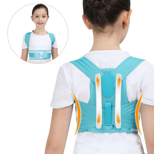 Adjustable One-Size Back Relief Correction Support Belt Posture Corrector for Children