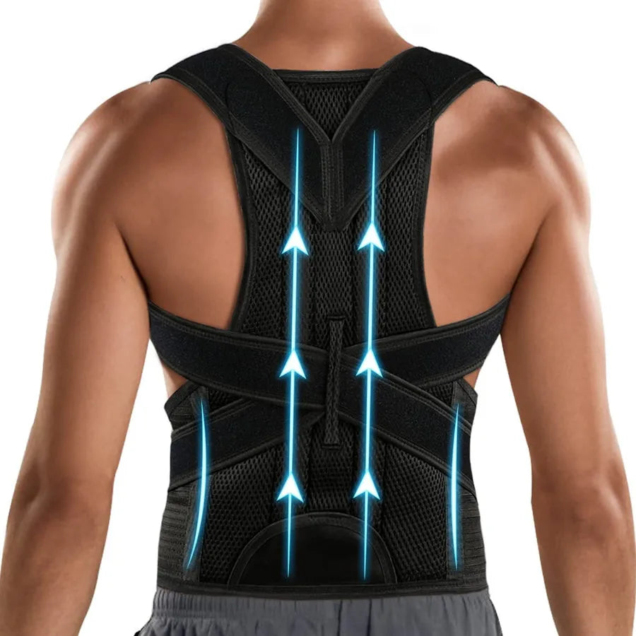 Shoulder-Waist Adjustment Postures Correctors with Breathable Back Support Comfortable Postural Corrector