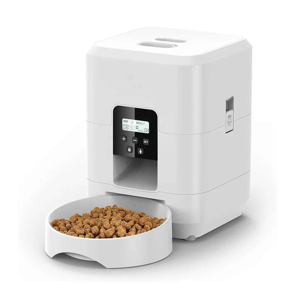 2L Automatic Cat Feeder with Camera Video with Night Vision 2.4G WiFi Automatic Pet Feeder Smart Dog Feeder Cat Food Dispenser