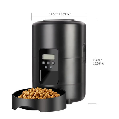 2L APP Control Automatic Pet Feeder Button Version Auto Cat Food Dispenser Smart Control Pet Feeder for Cats Dog Dry Food Bowl