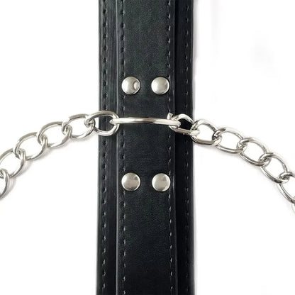 OEM BDSM Couple Toys Bulk Order - Adjustable Bondage Collar for Women, Metal Nipple Clamps Set with Lock Chain