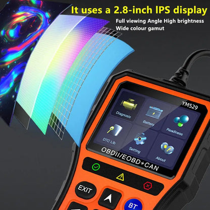 Automotive OBD2 Scanner Engine Analyzer for Car Check Engine Fault Diagnostic Tool 1 Year Warranty