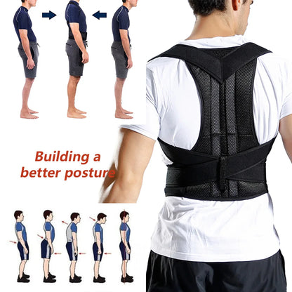 Shoulder-Waist Adjustment Postures Correctors with Breathable Back Support Comfortable Postural Corrector