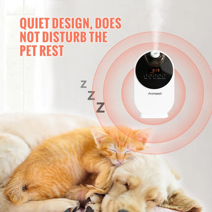 Dynamoelectric Timed Pet Sprayer Waterless Air Purifier Odor Eliminator Hotel Animal Shop Pet Urine Smell Cleaning Household