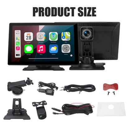 9 Inch High Quality Universal Carplay Screen Car Player Phone Wireless Link Dashboard Portable Carplay Screen Pantalla Carplay