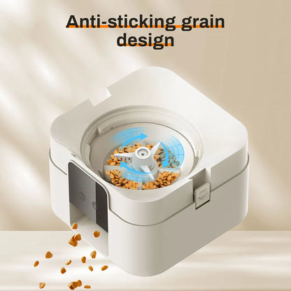 2L Automatic Cat Feeder with Camera Video with Night Vision 2.4G WiFi Automatic Pet Feeder Smart Dog Feeder Cat Food Dispenser