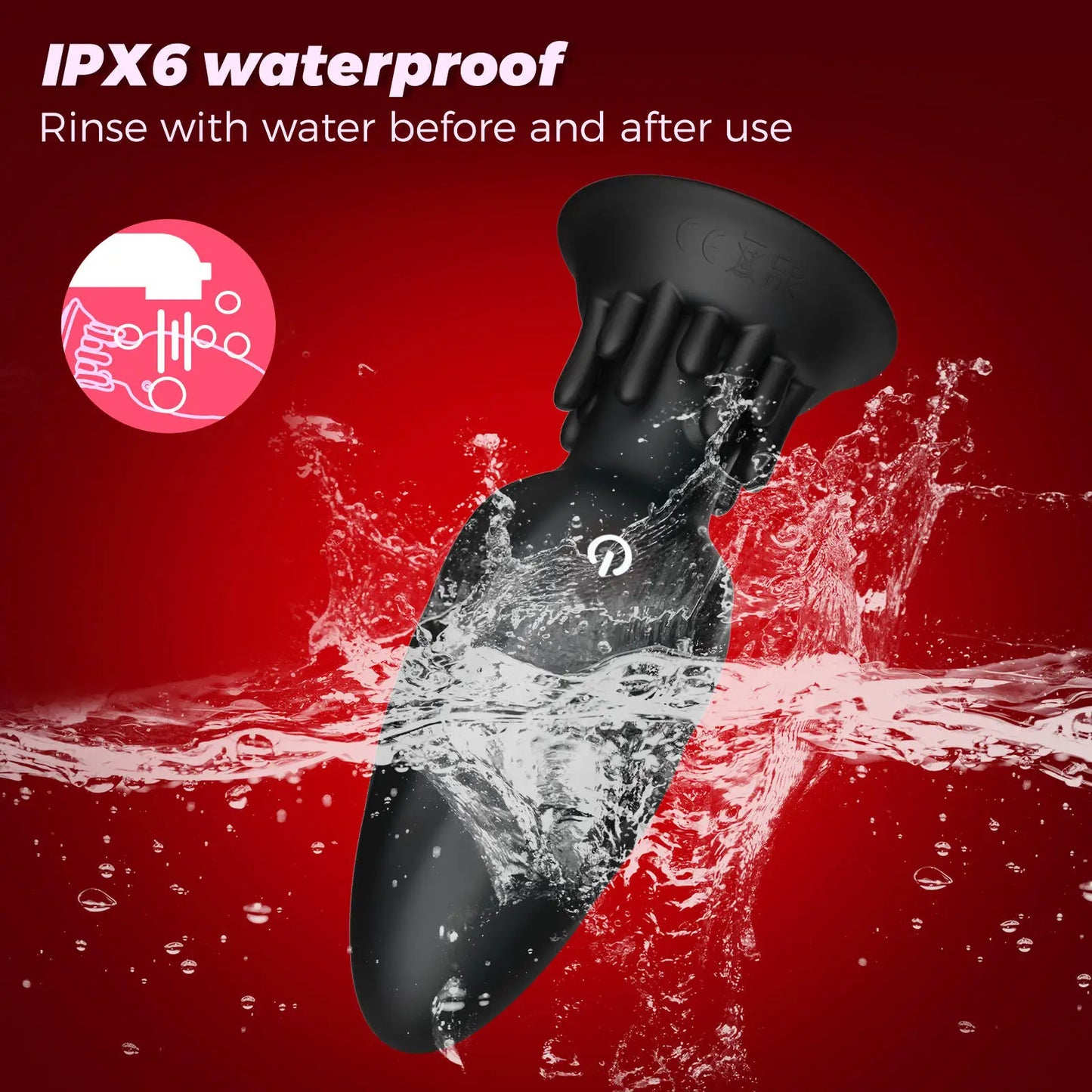 OEM  Rotating Anal Plug APP Remote Control Twist Rotation Vibration Silicone Backstab Massage Stick Masturbation