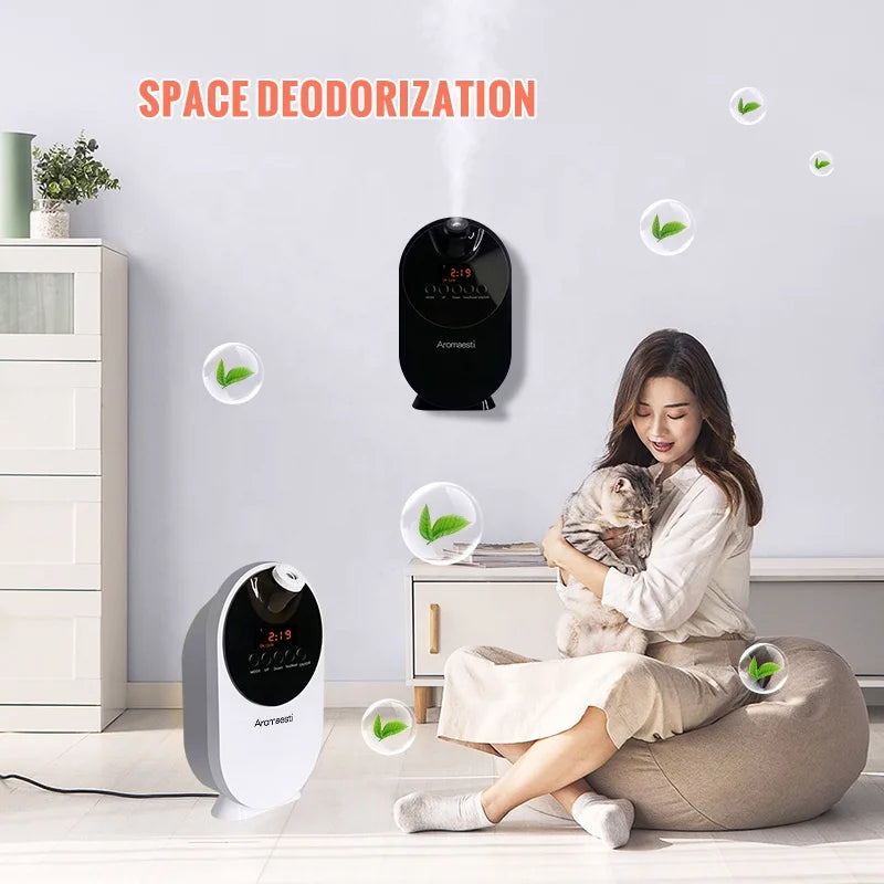 Dynamoelectric Timed Pet Sprayer Waterless Air Purifier Odor Eliminator Hotel Animal Shop Pet Urine Smell Cleaning Household
