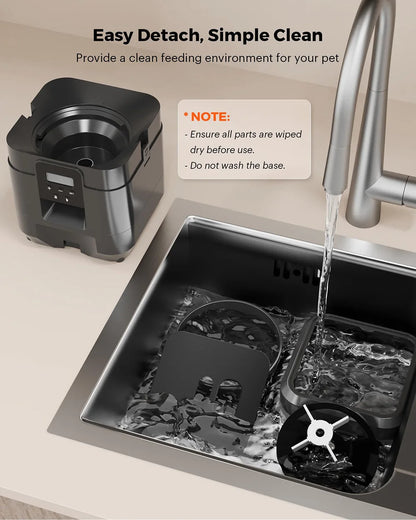 2L Automatic Cat Feeder with Camera Video with Night Vision 2.4G WiFi Automatic Pet Feeder Smart Dog Feeder Cat Food Dispenser