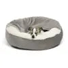 Cozy Cuddler Luxury Orthopedic Dog and Cat Bed Oxford Fabric Hooded Blanket Warm Washable Water Dirt Resistant Cave Pet Beds