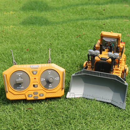 1:20 Alloy 2.4Ghz 11 Channels Rc Excavator Toy Remote Control Truck Toys Digger Sets With Music and Sounds RC Construction