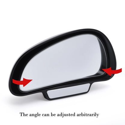 360 Degree Adjustable Wide Angle Car Side Rear Mirrors Blind Spot  for Cars Accessories Parking Auto Rear View Mirror Glass