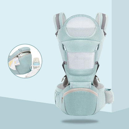 Top Seller Baby Carriers with Hip Seat Wholesale 6 in 1  Baby Wrap Baby Kangaroo Carrier Backpack for Newborn