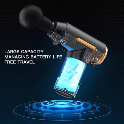 Mini Muscle Massage Gun Protable Body Massager Deep Handheld Percussion Massager For Body Back And Neck Leg Massage Equipment