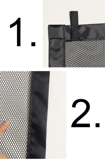 Pet Barrier Fences Portable Folding Breathable Mesh Cat and Dog Safety Fences Pet Supplies to Ensure Pet Safety