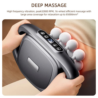 16-Head Fascia Gun High-Frequency Vibration Body Massager - Varixo