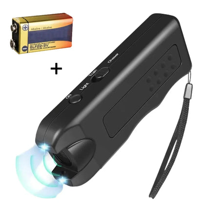 Dog Repeller Portable Ultrasonic Deterrent Handheld Anti-barking 3in1 Dog Training Device Repel Animals Pets Trainer