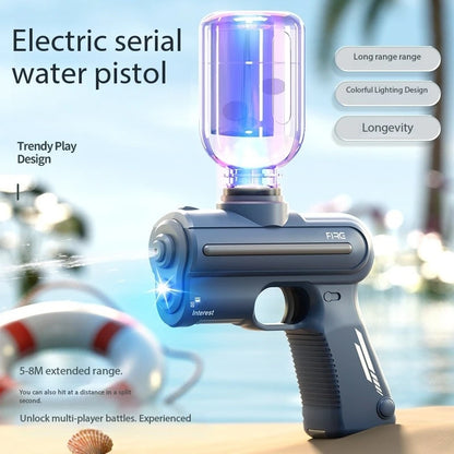 2025 New Water Gun Fully Automatic Shooting Toy High Pressure Sprinkler Summer Outdoor Beach Pool Party Toy Children Adult Gift