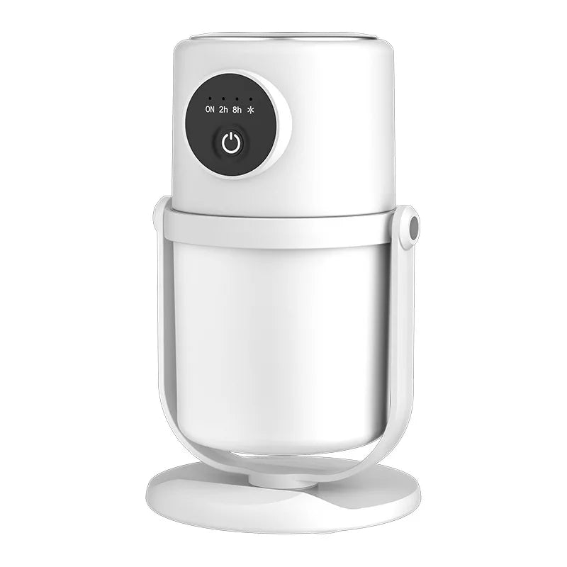 H8 Single Spray Humidifier USB 360° Rotation Air Purifier for Home Office Quiet Night Light Mini Mist